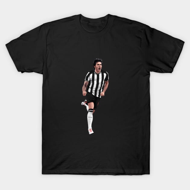 Sandro Tonali Newcastle United T-Shirt by Arissetyo